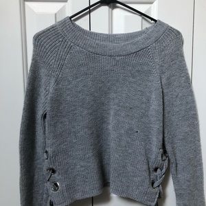 Gray sweater